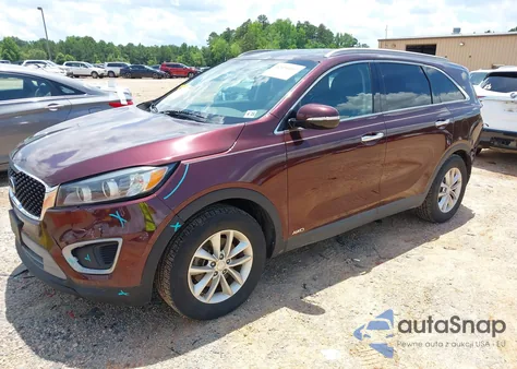 2018 Kia Sorento 2.4L Lx z USA, uszkodzony, nr VIN 5XYPGDA32JG429159